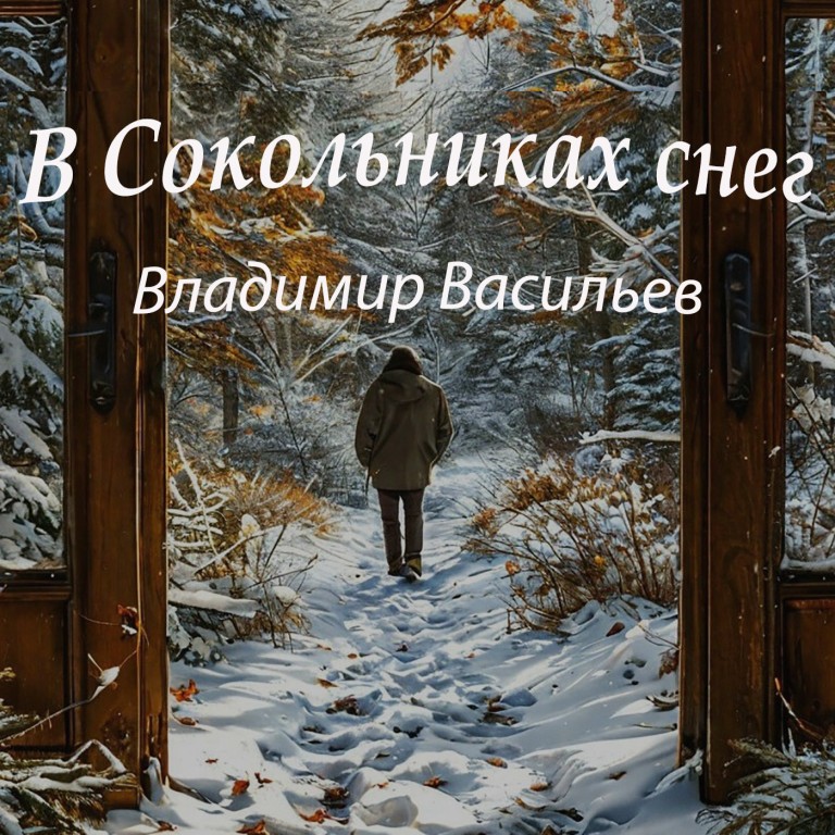 В Сокольниках снег