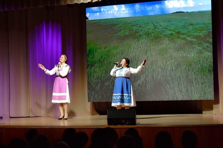 Горномарийская песня "Тангем кырыкмарынок" ("Мой друг тоже горномариец")