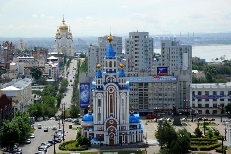 Город солнечных лучей.