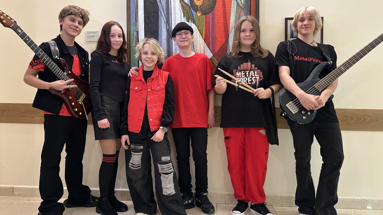 Металлический лес