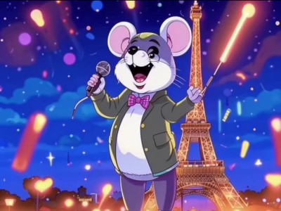 Весёлая мышка