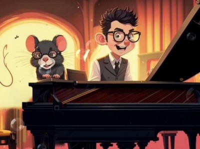 Весёлая мышка