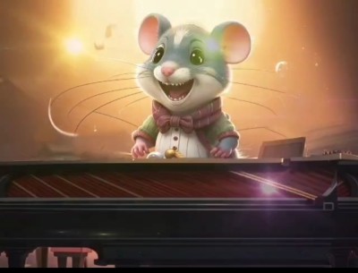 Весёлая мышка