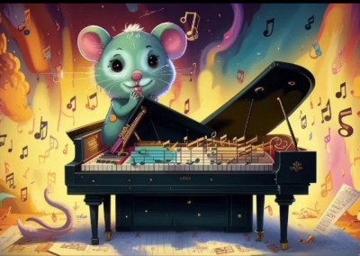 Весёлая мышка