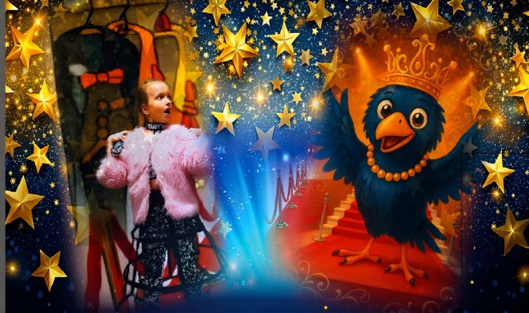 Прекрасная ворона