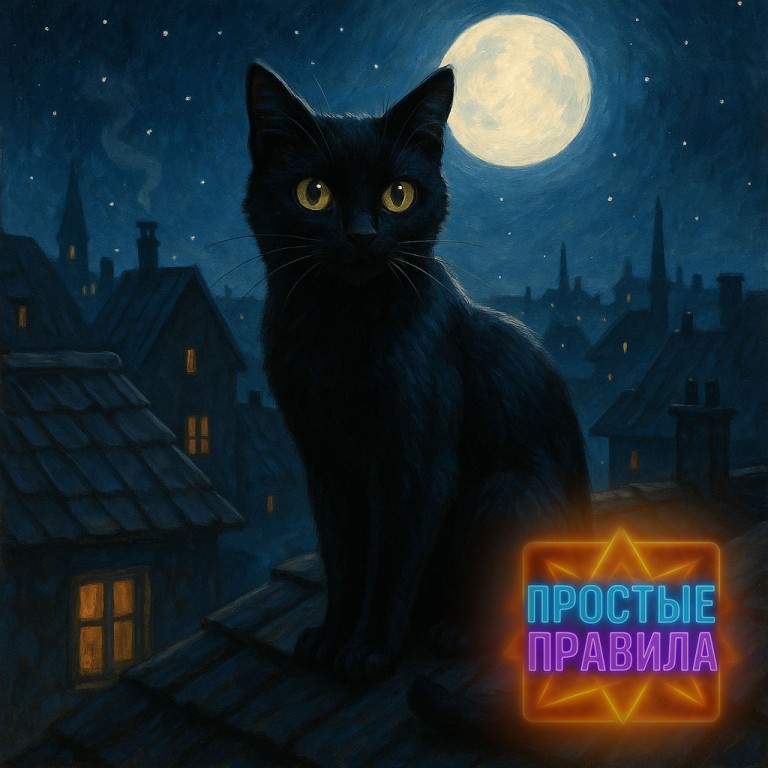 Черный кот