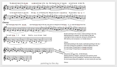 Как ракета смотрит в небо