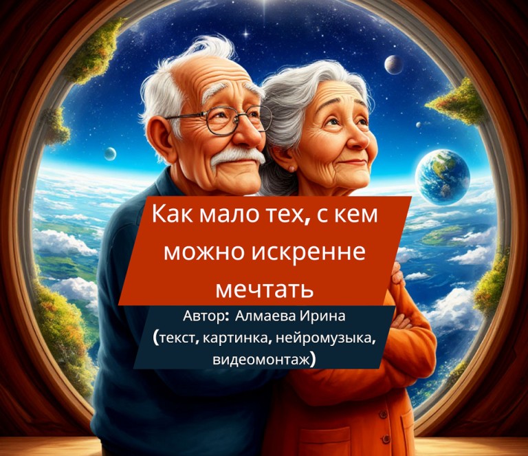 "Как мало тех, с кем можно искренне мечтать"