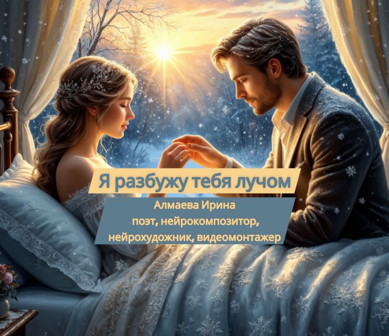 Я разбужу тебя лучом, когда ты будешь в мире снов летать