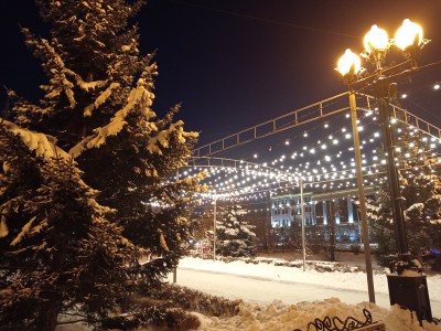 Иркутский снег