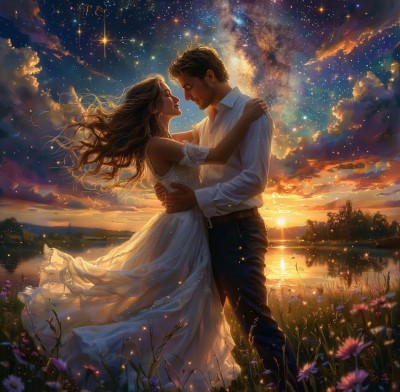 Кружась под звездным небом в хороводе