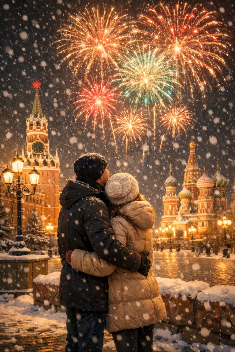Москва свела нас.