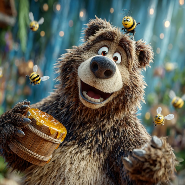 Медведи любят мед