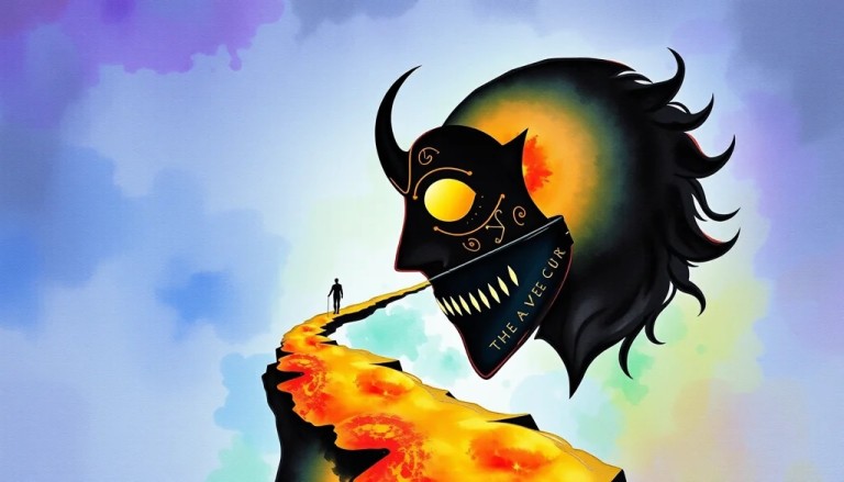 А что под маской