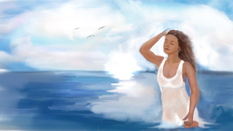 Девушка моя