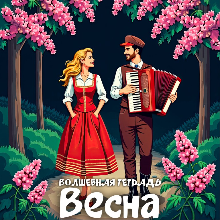 "Весна". Песня про весну. Баян. Гармонь. Аккордеон.  Гармошка. Народная песня.