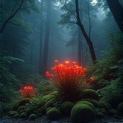 Цвет папоротника