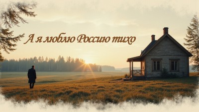 А я люблю Россию тихо