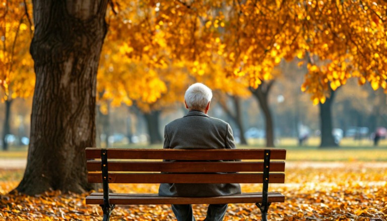 Одинокий старик